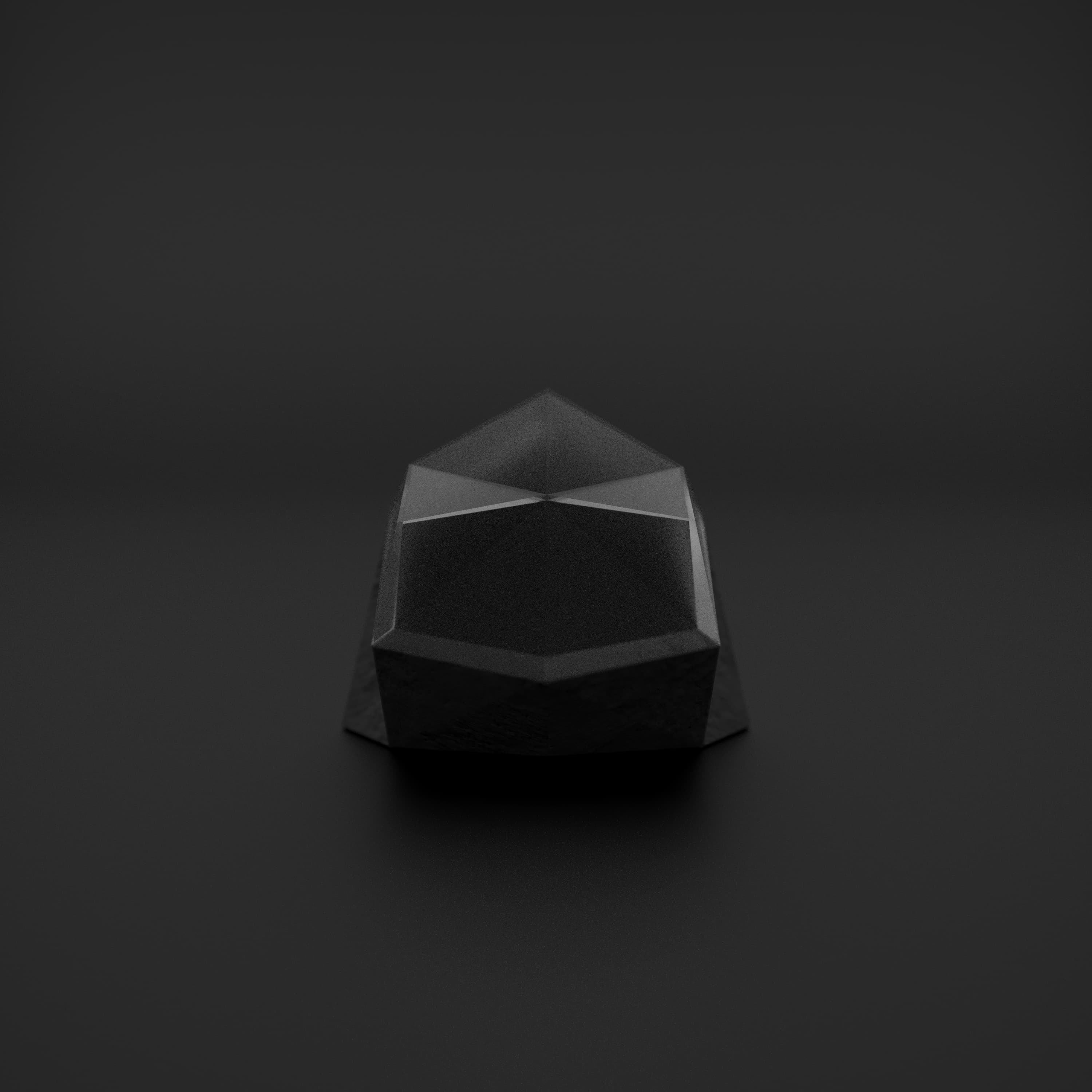 Dark Env, Front View (OFF) - Render